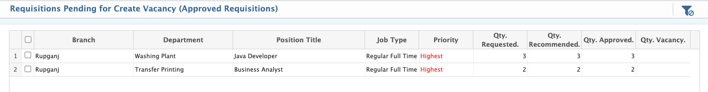 Approve  Job Requisition_Process